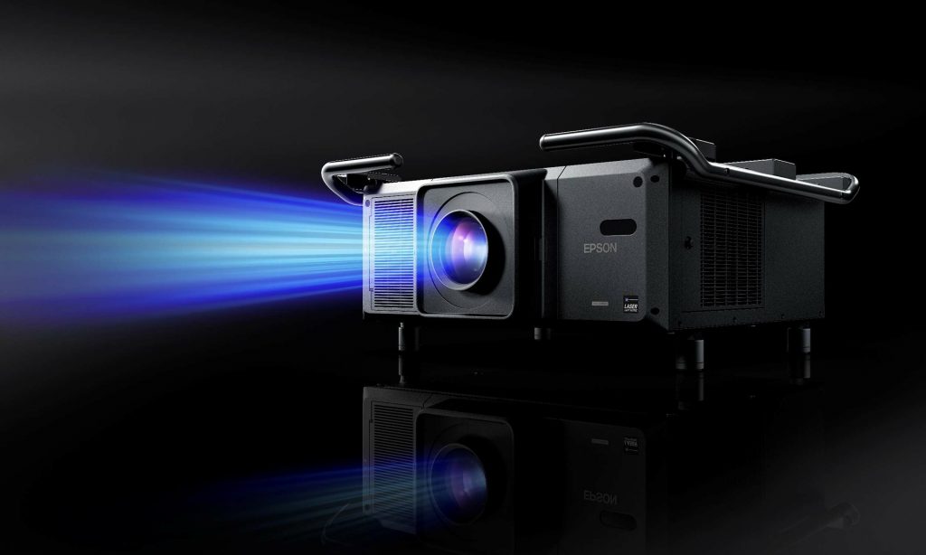 how do laser projectors work